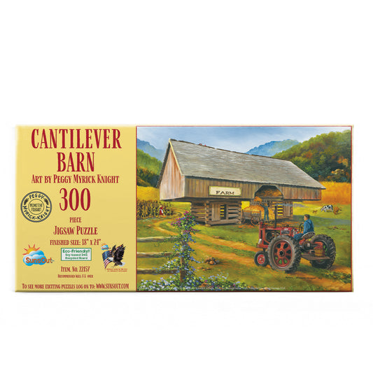 Cantilever Barn 300 pc  Jigsaw Puzzle 22157