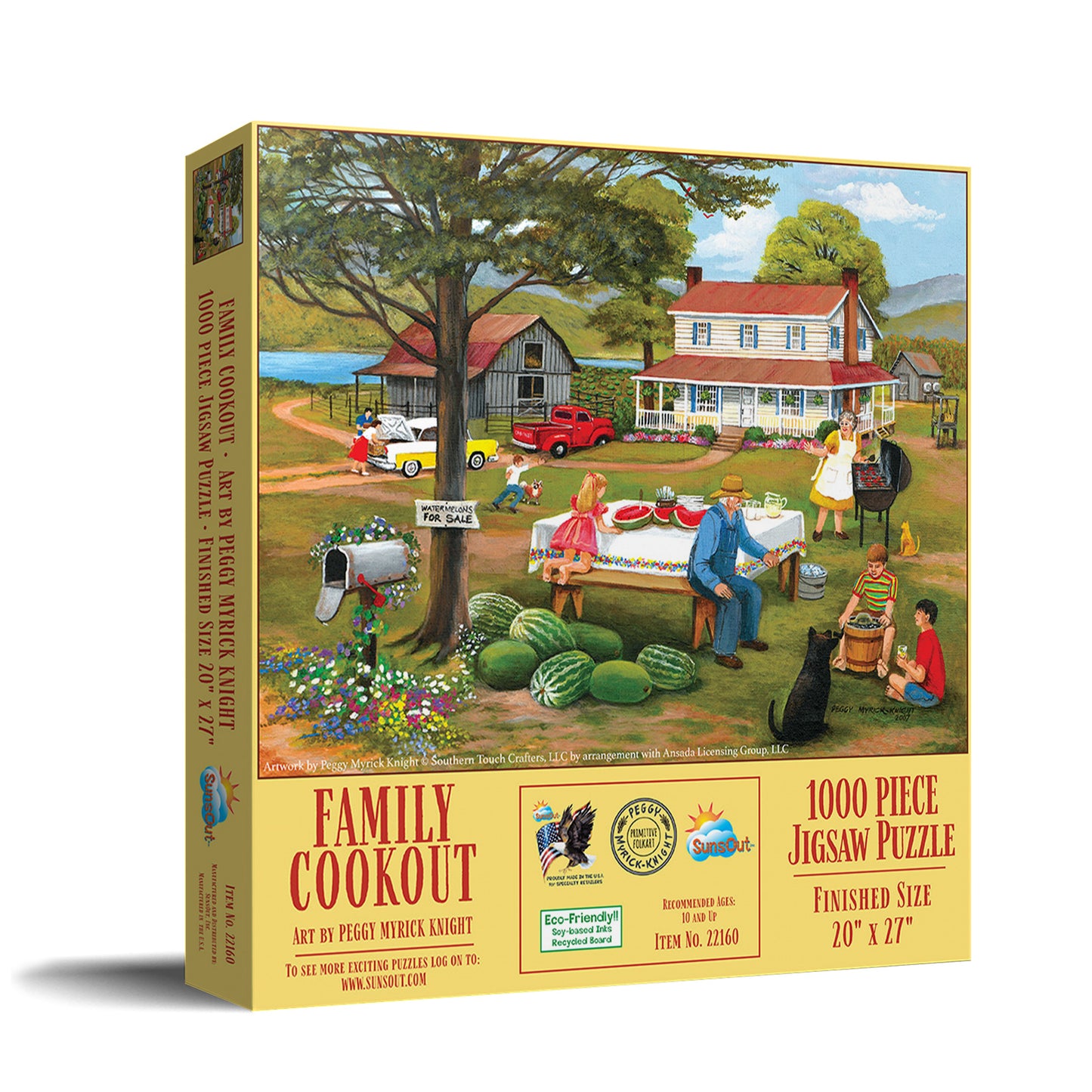 Family Cookout 1000 pc  Jigsaw Puzzle 22160