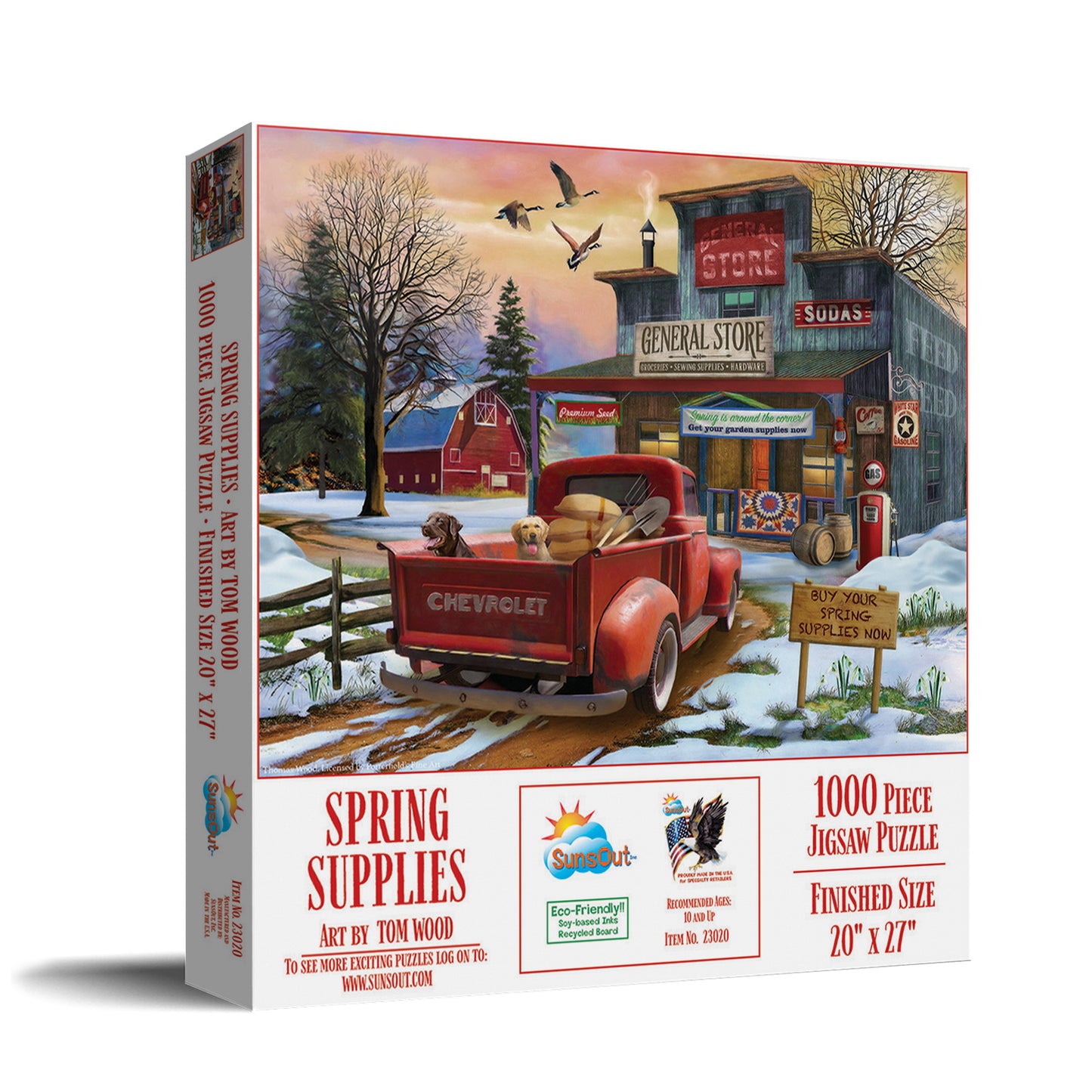 Spring Supplies 1000 pc  Jigsaw Puzzle 23020