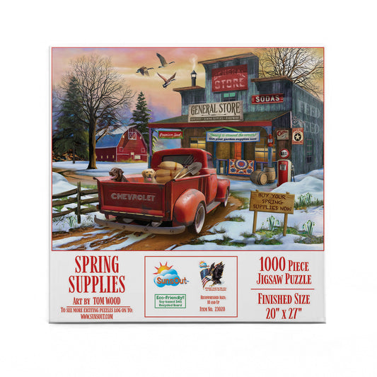 Spring Supplies 1000 pc  Jigsaw Puzzle 23020