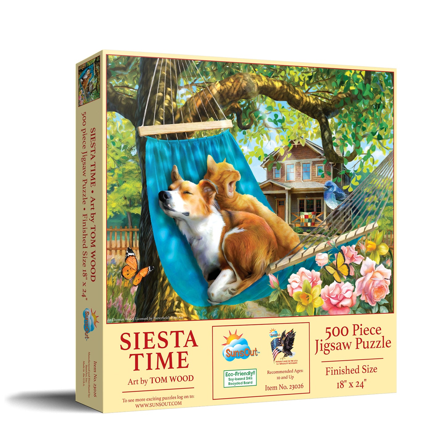 Siesta Time 500 pc  Jigsaw Puzzle 23026