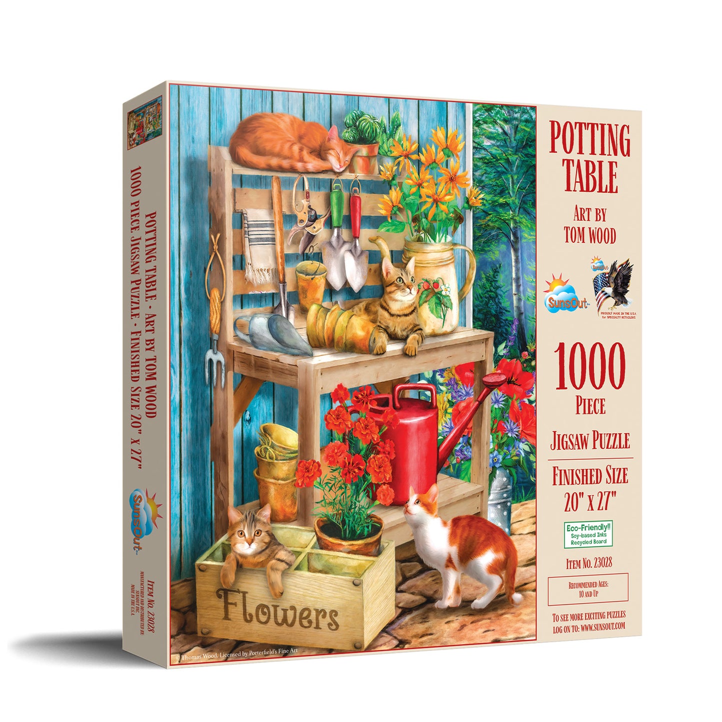 Potting Table 1000 pc  Jigsaw Puzzle 23028