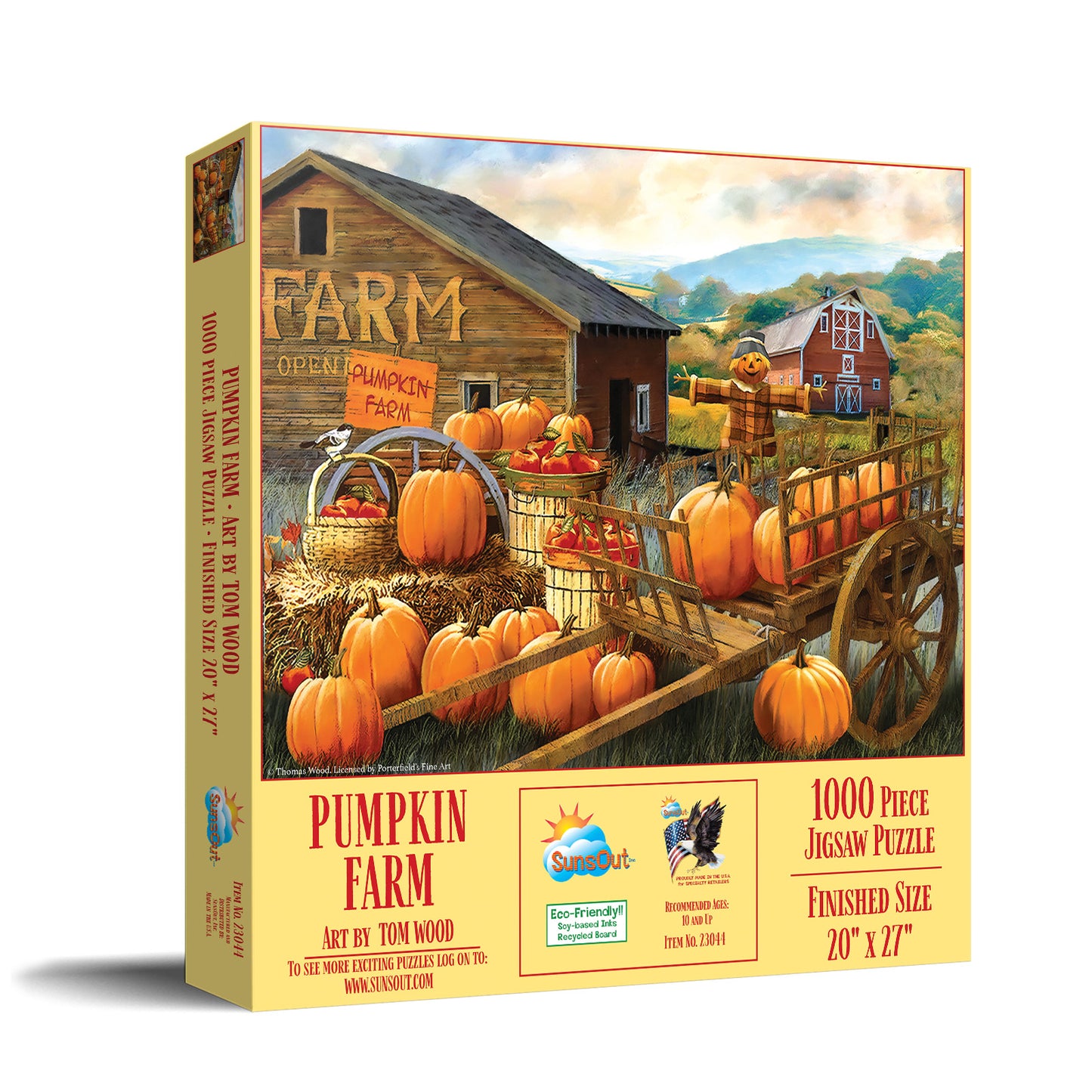Pumpkin Farm 1000 pc  Jigsaw Puzzle 23044