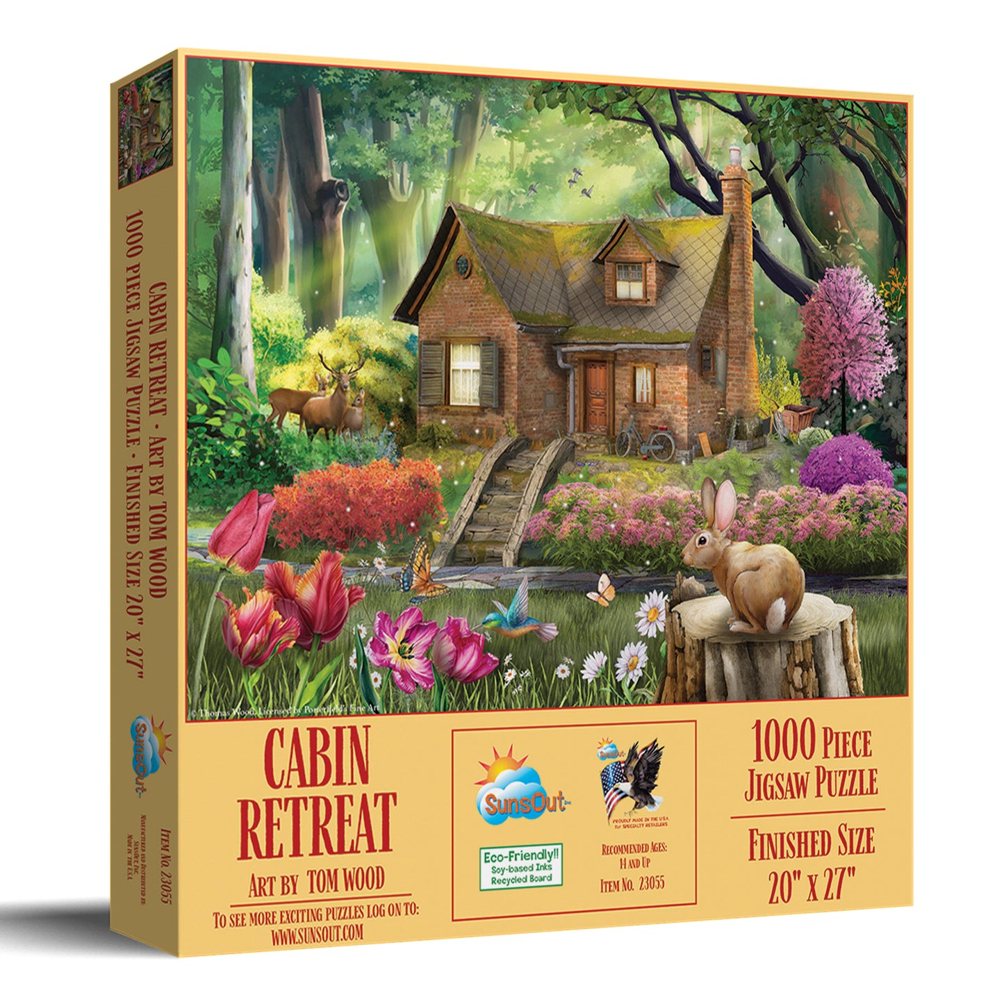 Cabin Retreat 1000 pc  Jigsaw Puzzle 23055