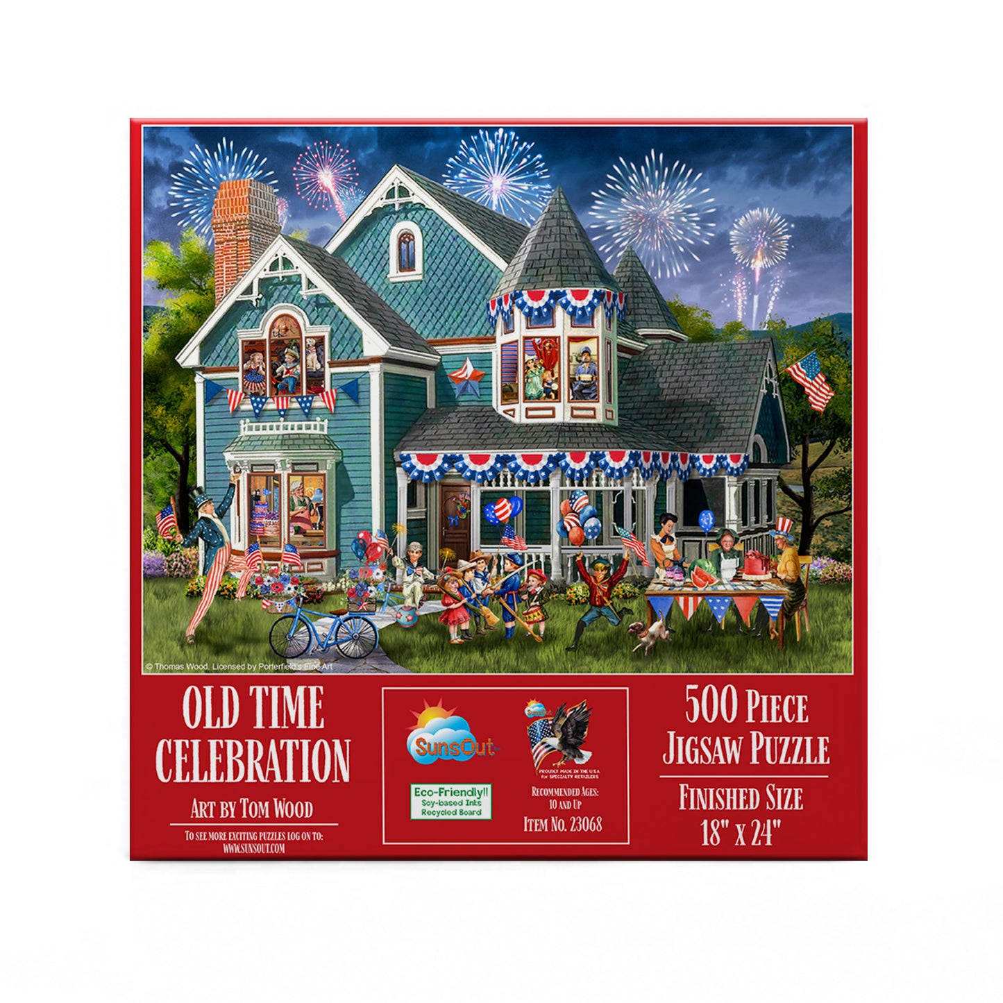 Old time Celebration 500 pc  Jigsaw Puzzle 23068