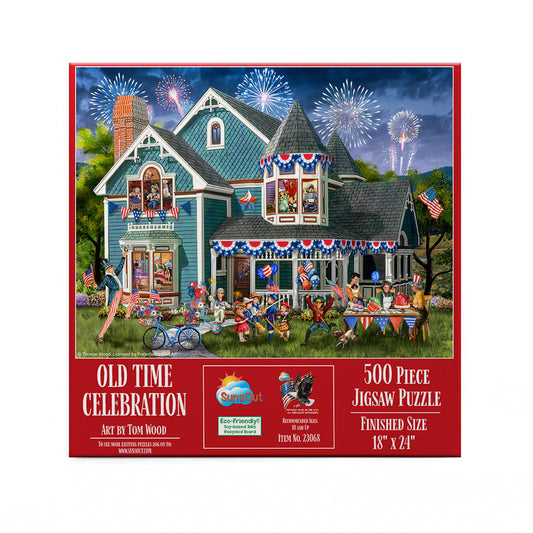Old time Celebration 500 pc  Jigsaw Puzzle 23068