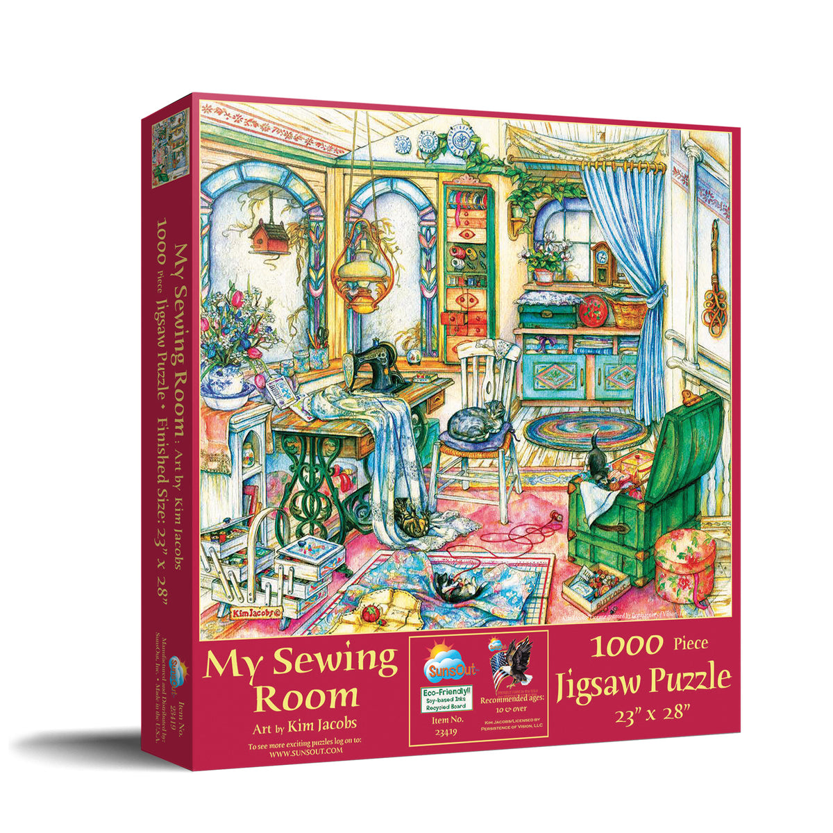 My Sewing Room 1000 pc  Jigsaw Puzzle 23419
