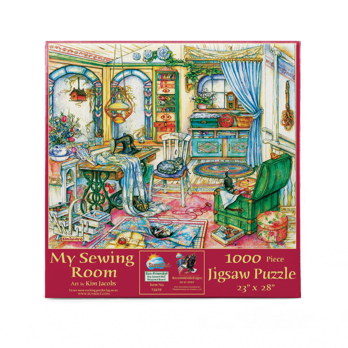 My Sewing Room 1000 pc  Jigsaw Puzzle 23419