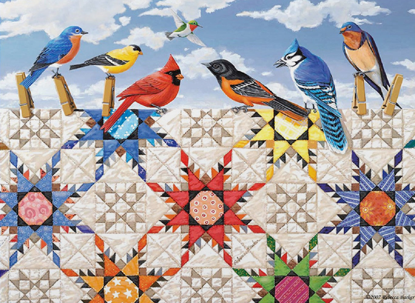 Feathered Stars 500 pc  Jigsaw Puzzle 24210