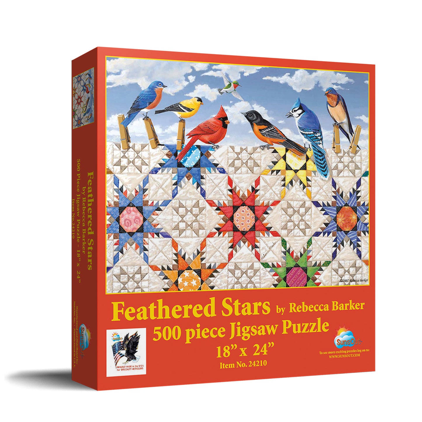 Feathered Stars 500 pc  Jigsaw Puzzle 24210