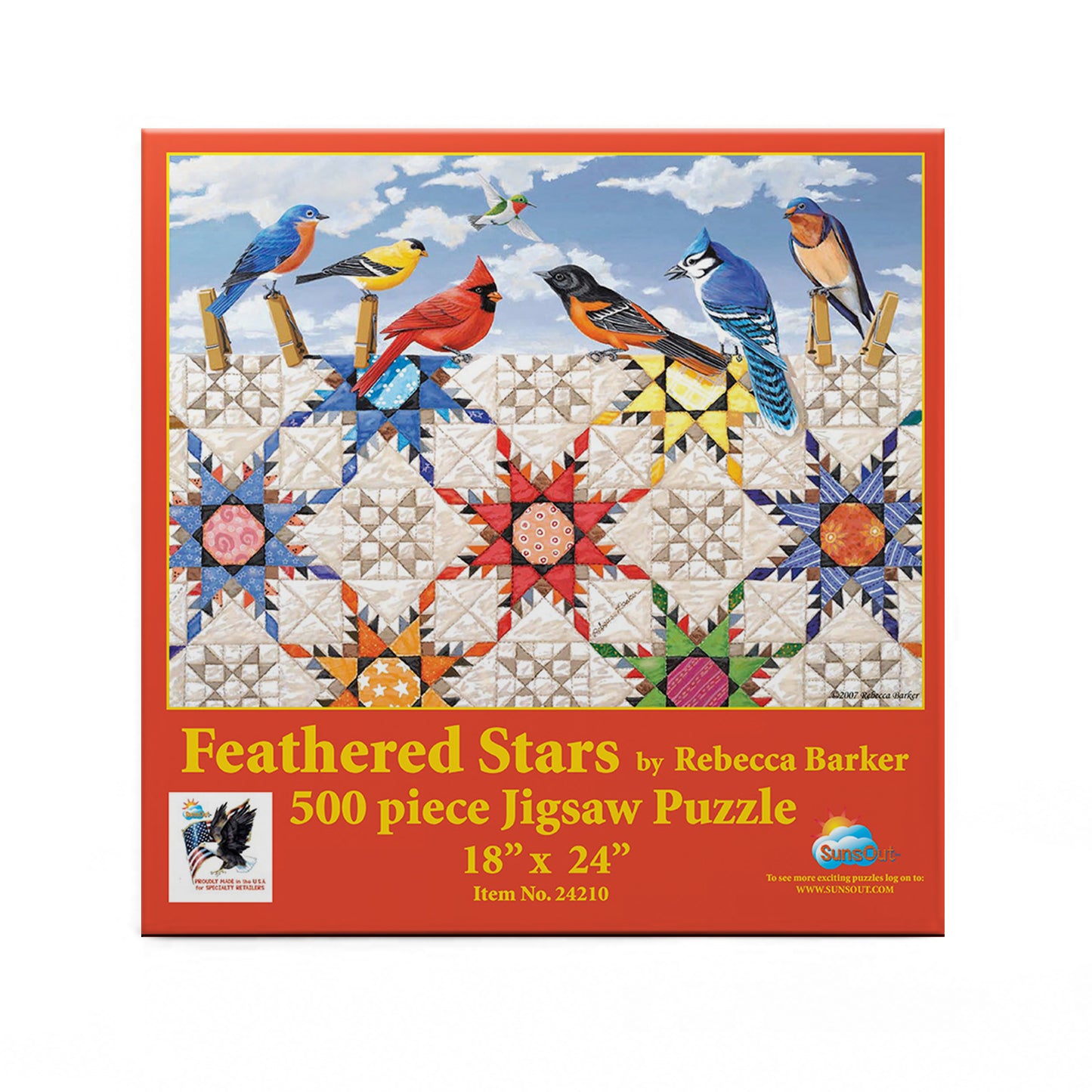 Feathered Stars 500 pc  Jigsaw Puzzle 24210