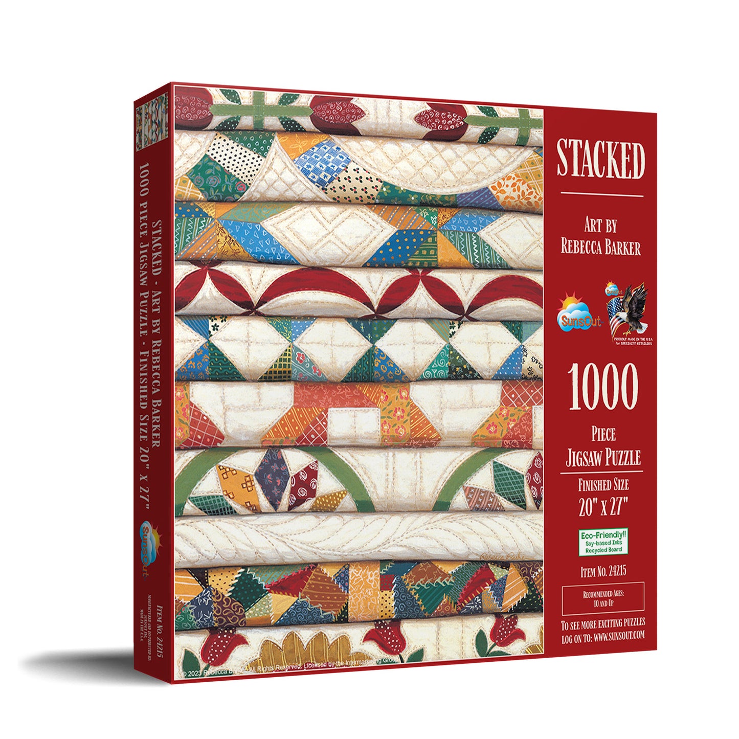 Stacked 1000 pc  Jigsaw Puzzle 24215