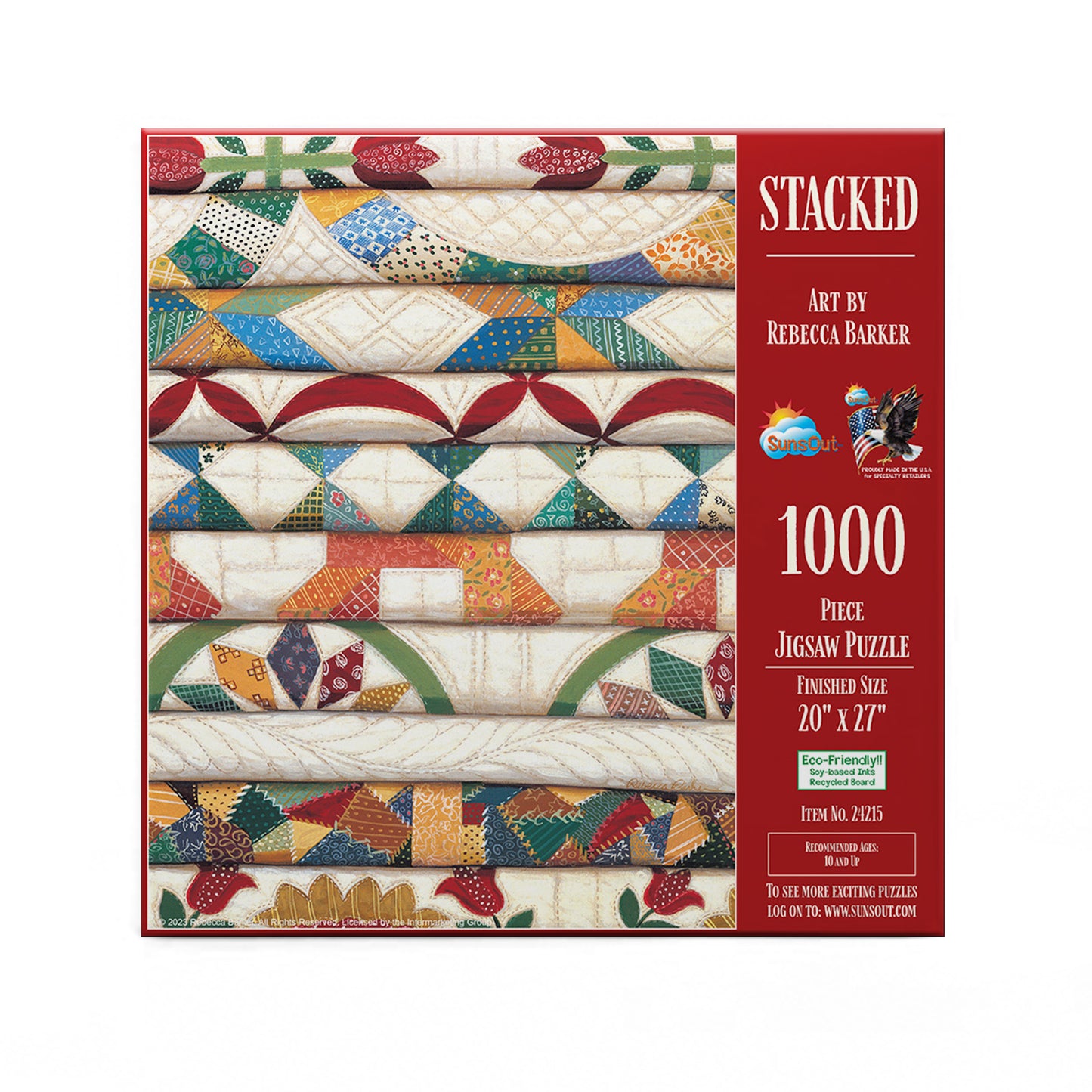 Stacked 1000 pc  Jigsaw Puzzle 24215