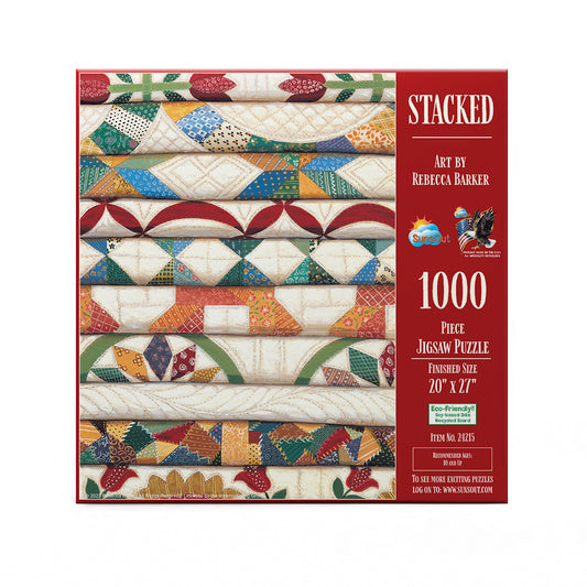 Stacked 1000 pc  Jigsaw Puzzle 24215