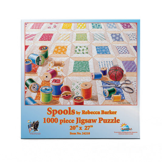 Spools 1000 pc  Jigsaw Puzzle 24218