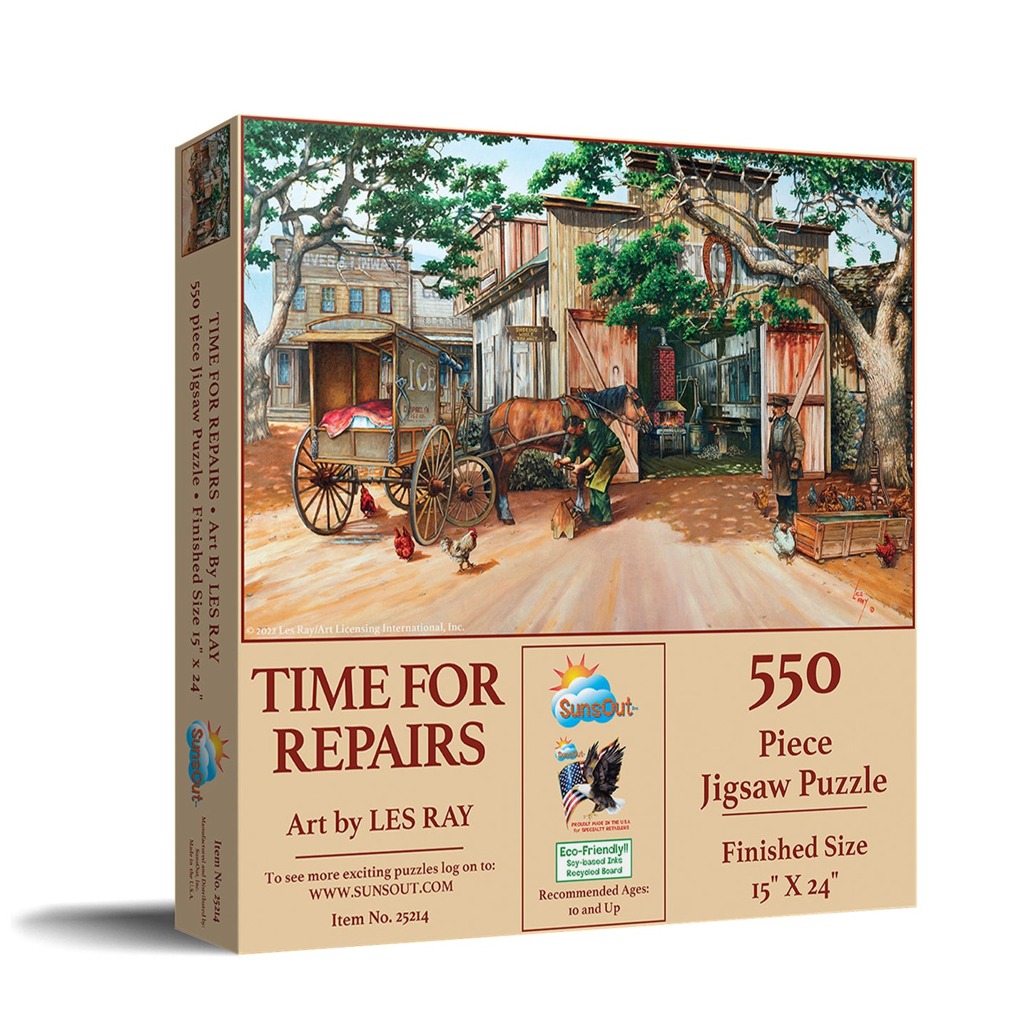 Time for Repairs 550 pc  Jigsaw Puzzle 25214