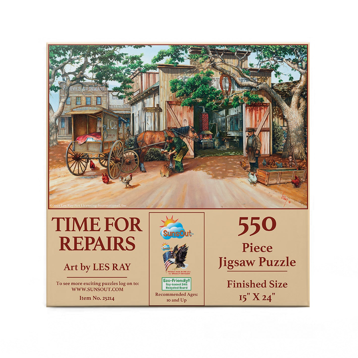 Time for Repairs 550 pc  Jigsaw Puzzle 25214