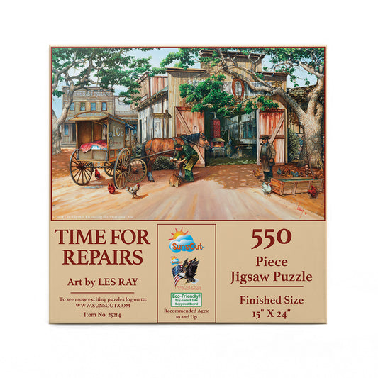 Time for Repairs 550 pc  Jigsaw Puzzle 25214