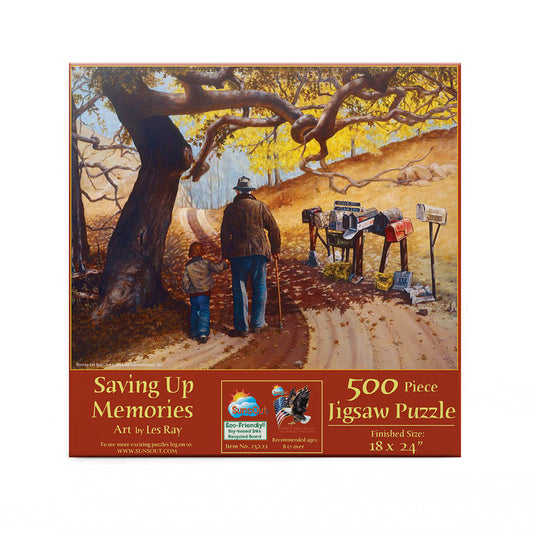 Saving Up Memories 500 pc  Jigsaw Puzzle 25221