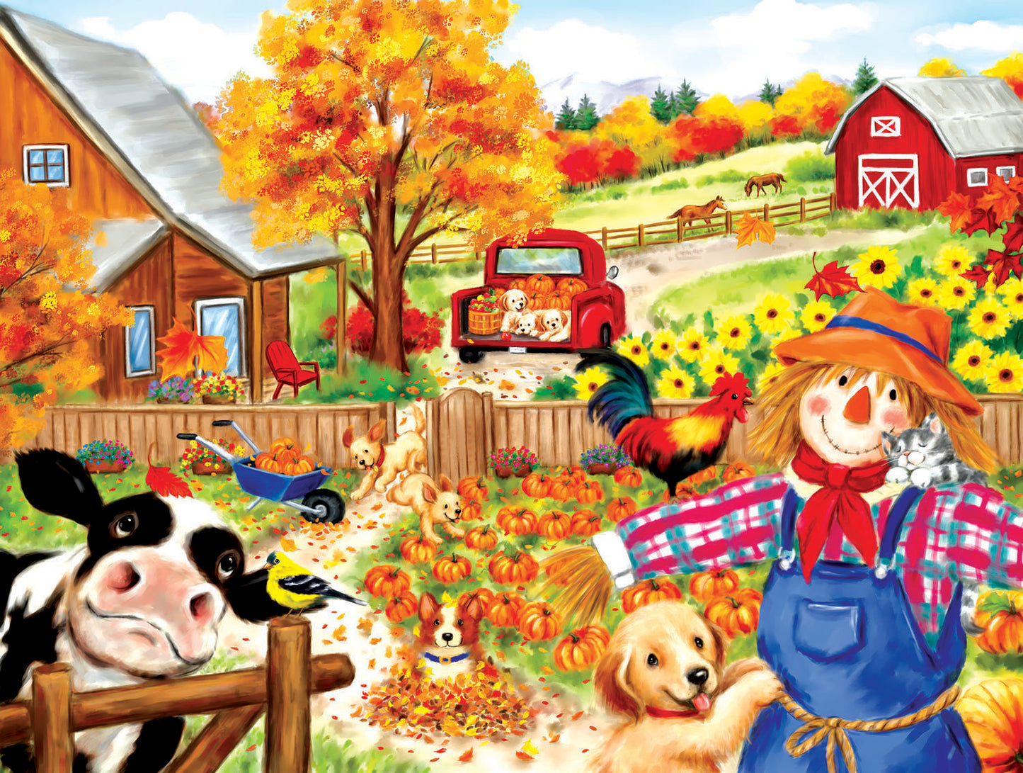 Fall Garden 300 pc  Jigsaw Puzzle 25325