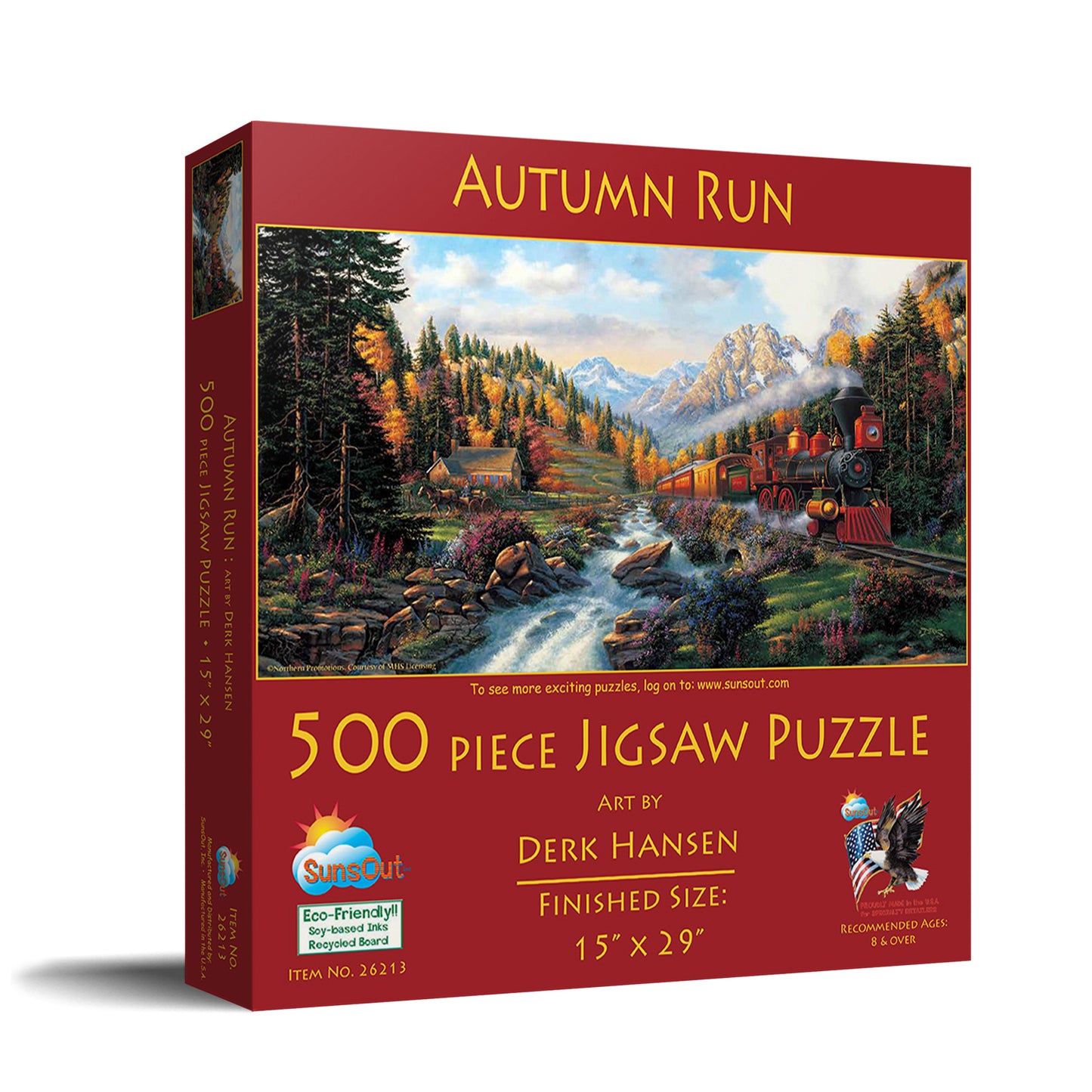 Autumn Run 500 pc  Jigsaw Puzzle 26213