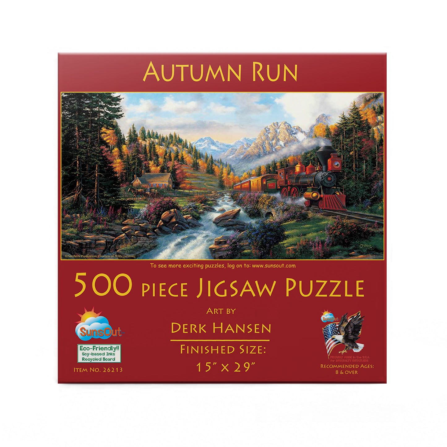 Autumn Run 500 pc  Jigsaw Puzzle 26213