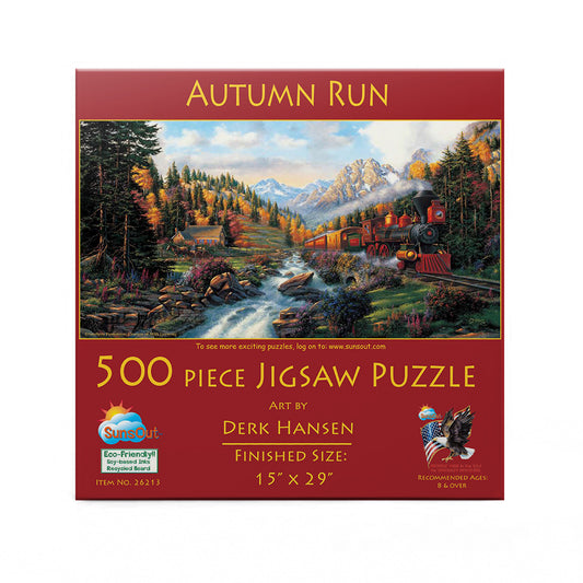 Autumn Run 500 pc  Jigsaw Puzzle 26213