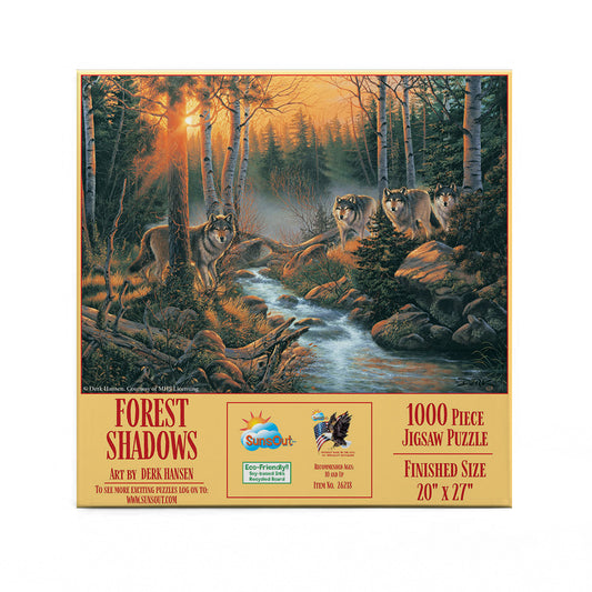 Forest Shadows 1000 pc  Jigsaw Puzzle 26218
