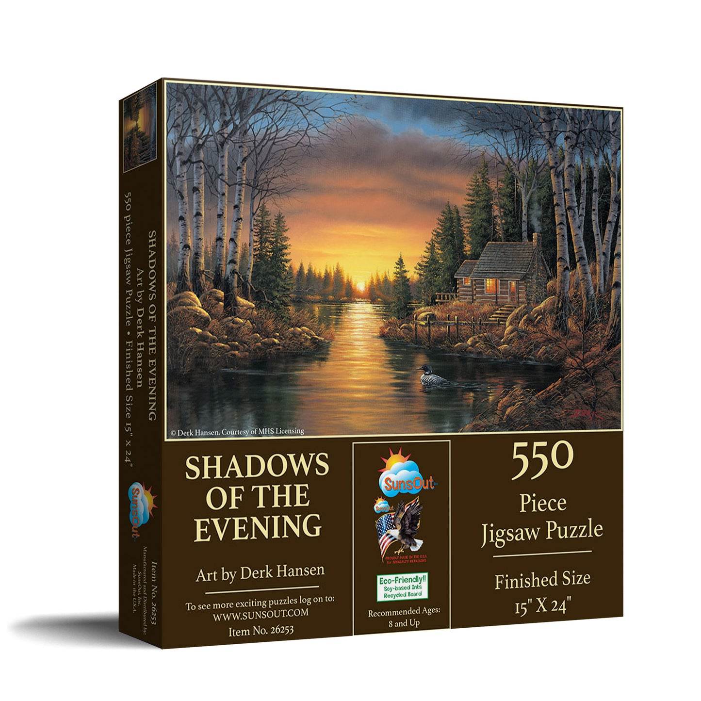 Shadows of the Evening 550 pc  Jigsaw Puzzle 26253