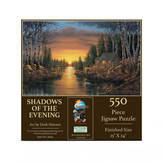 Shadows of the Evening 550 pc  Jigsaw Puzzle 26253
