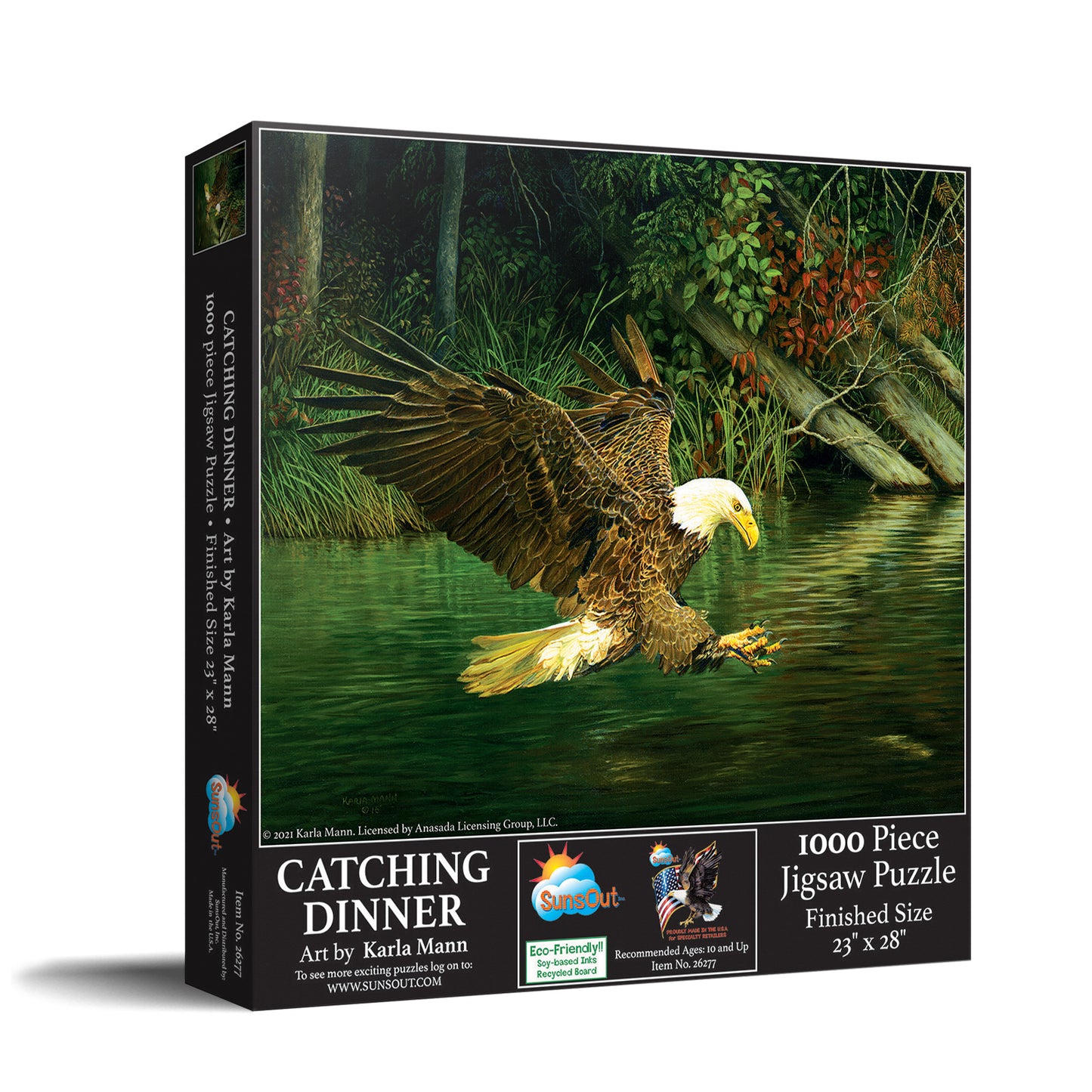 Catching Dinner 1000 pc  Jigsaw Puzzle 26277
