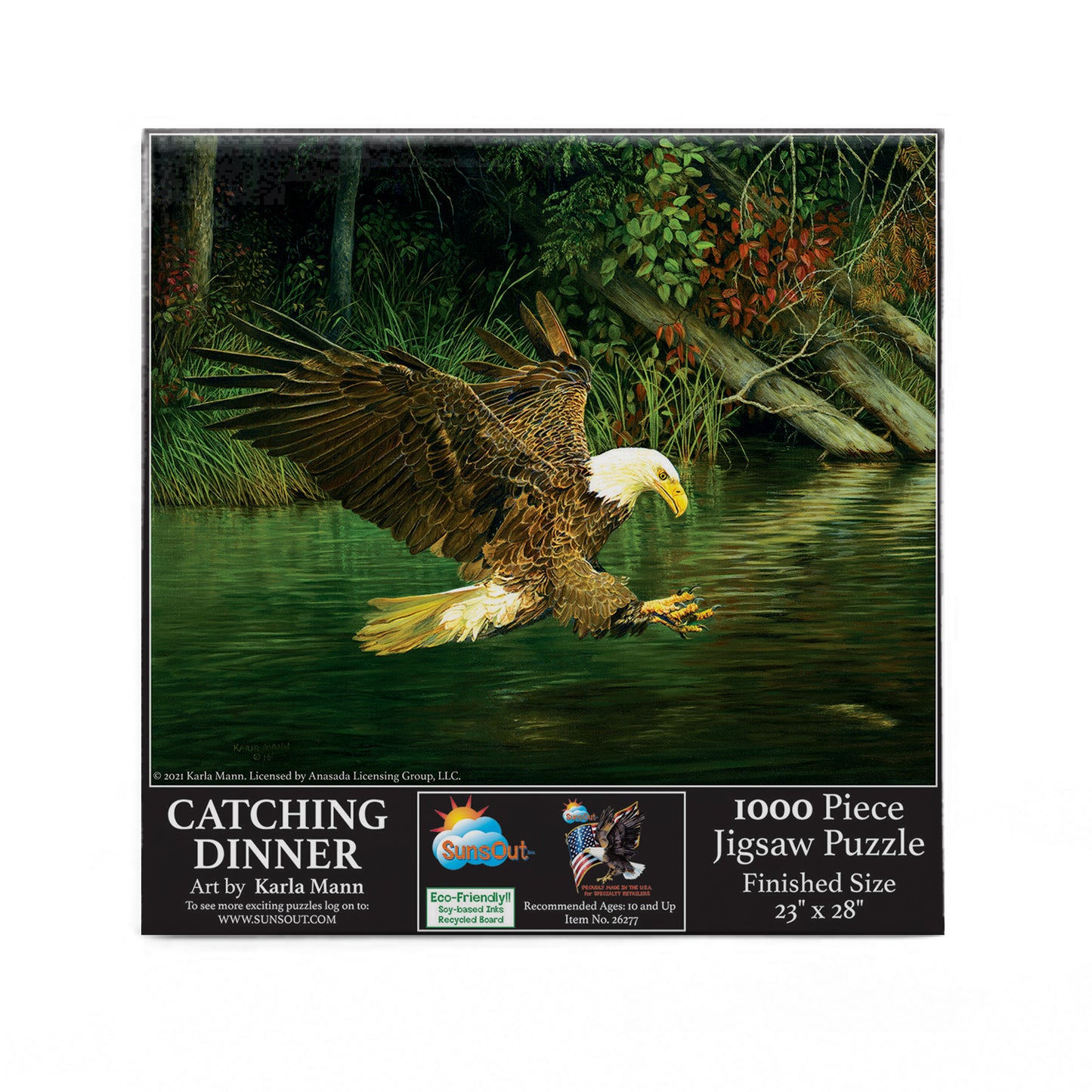 Catching Dinner 1000 pc  Jigsaw Puzzle 26277