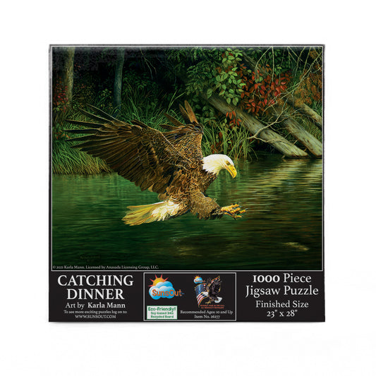 Catching Dinner 1000 pc  Jigsaw Puzzle 26277