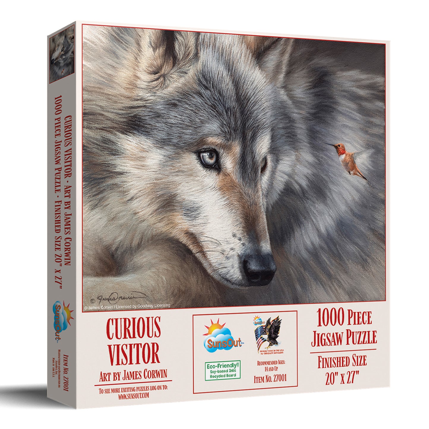 Curious Visitor 1000 pc  Jigsaw Puzzle 27001