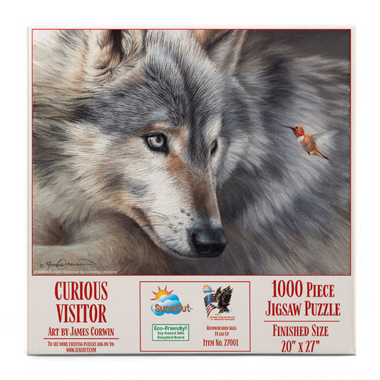 Curious Visitor 1000 pc  Jigsaw Puzzle 27001