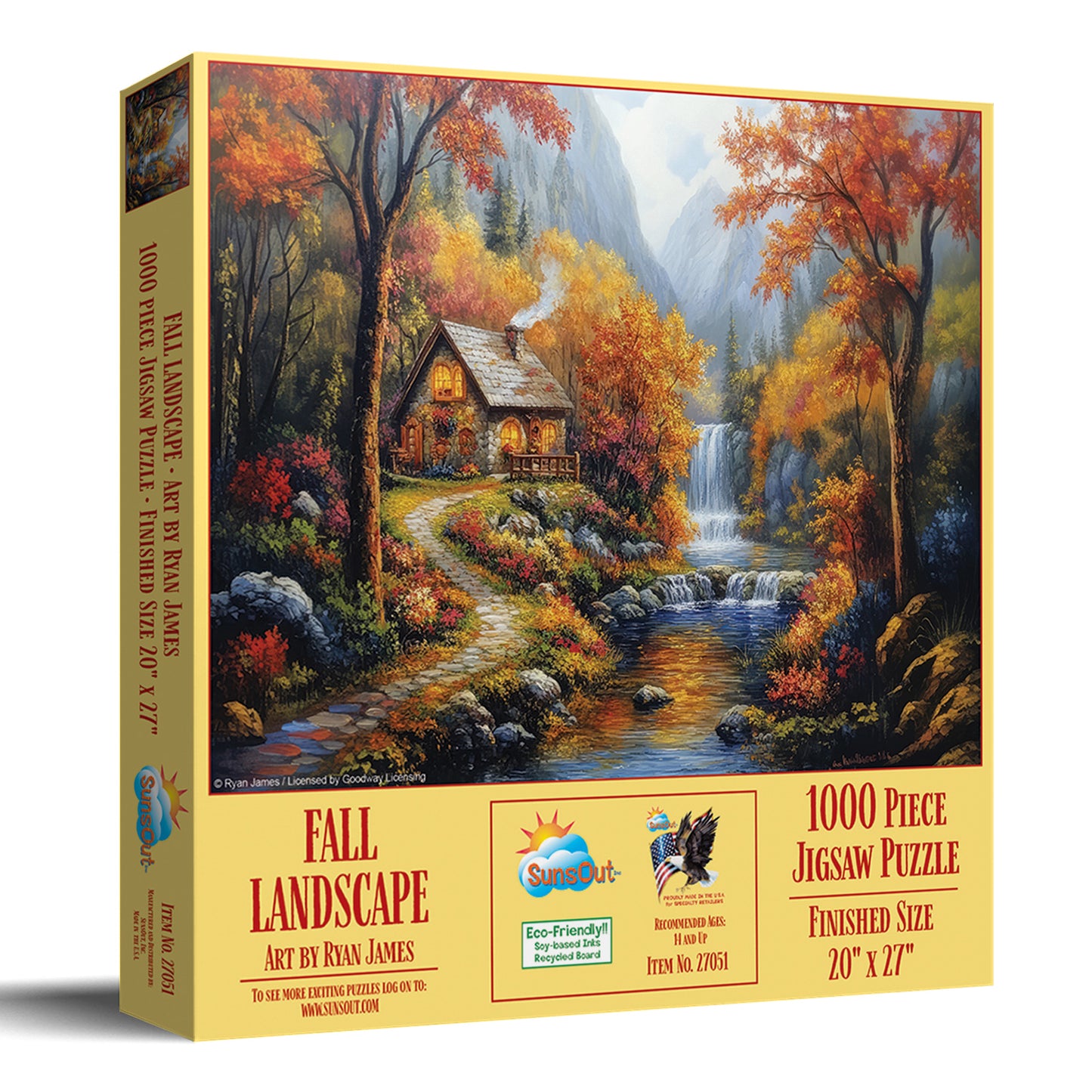 Fall Landscape 1000 pc  Jigsaw Puzzle 27051