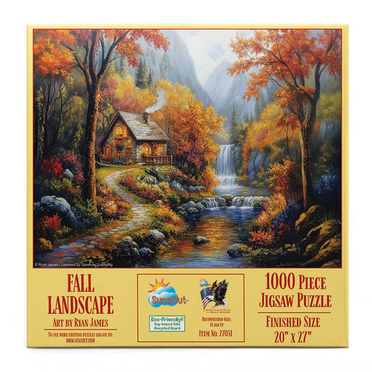 Fall Landscape 1000 pc  Jigsaw Puzzle 27051