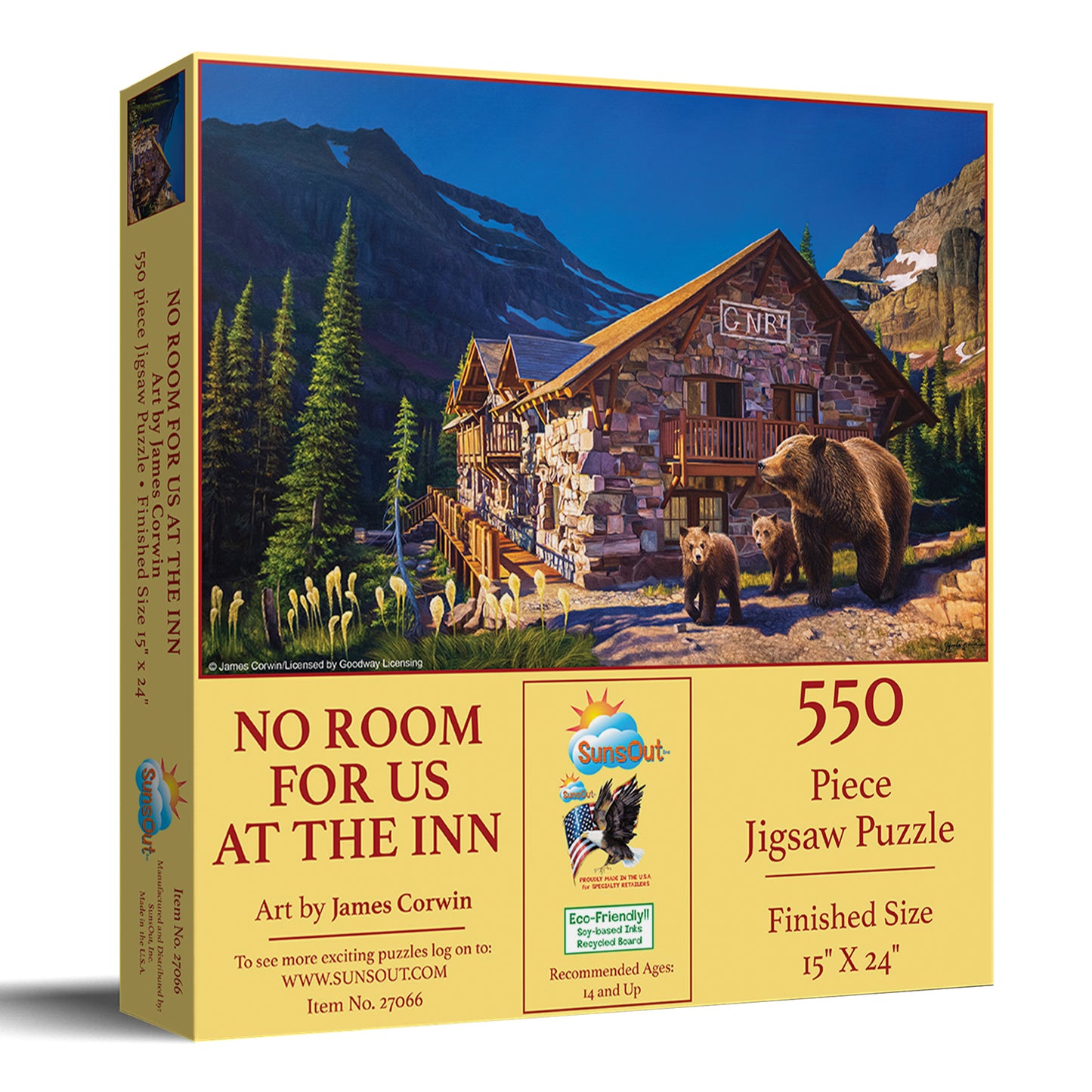 No Room for us at the Inn 550 pc  Jigsaw Puzzle 27066