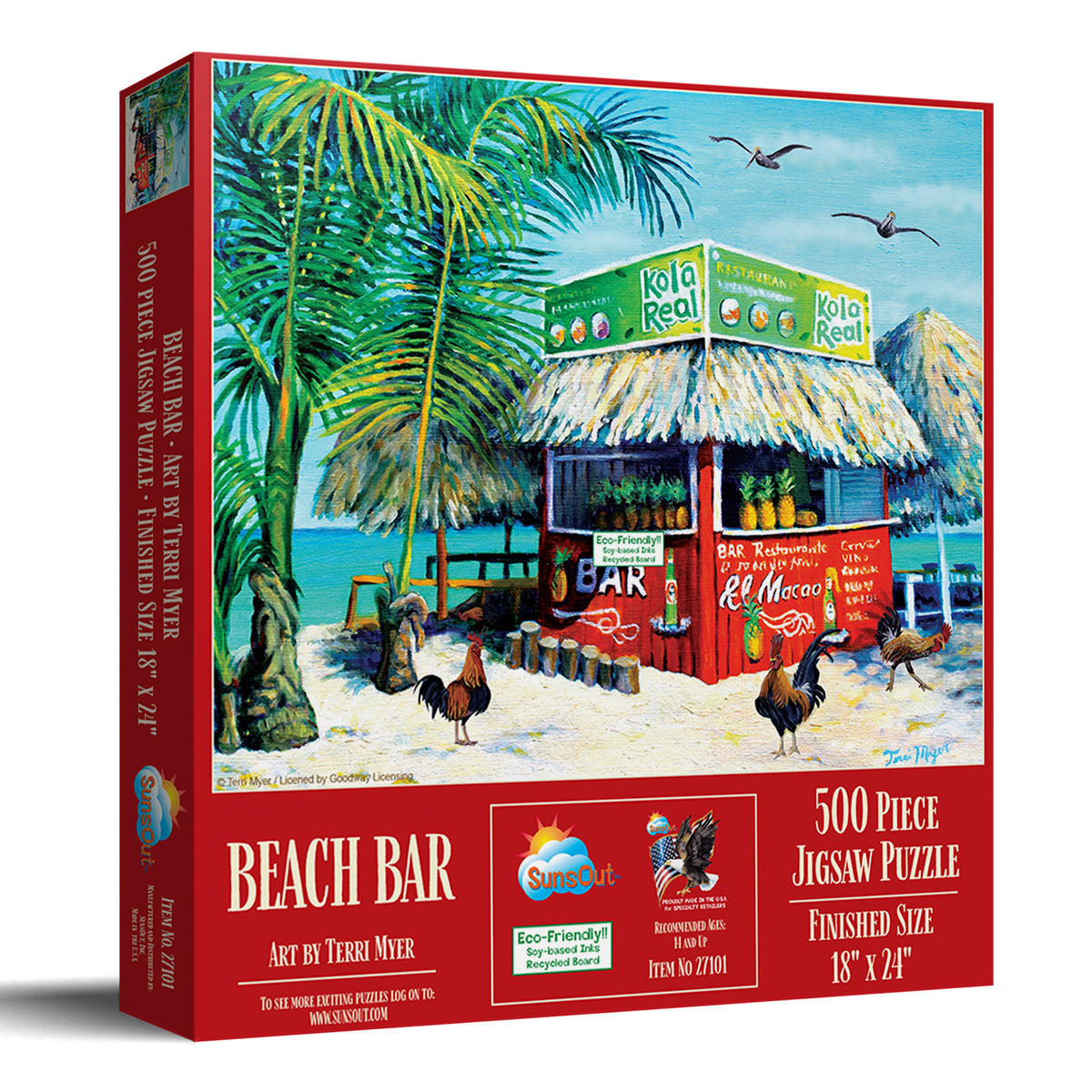 Beach Bar 500   Jigsaw Puzzle 27101