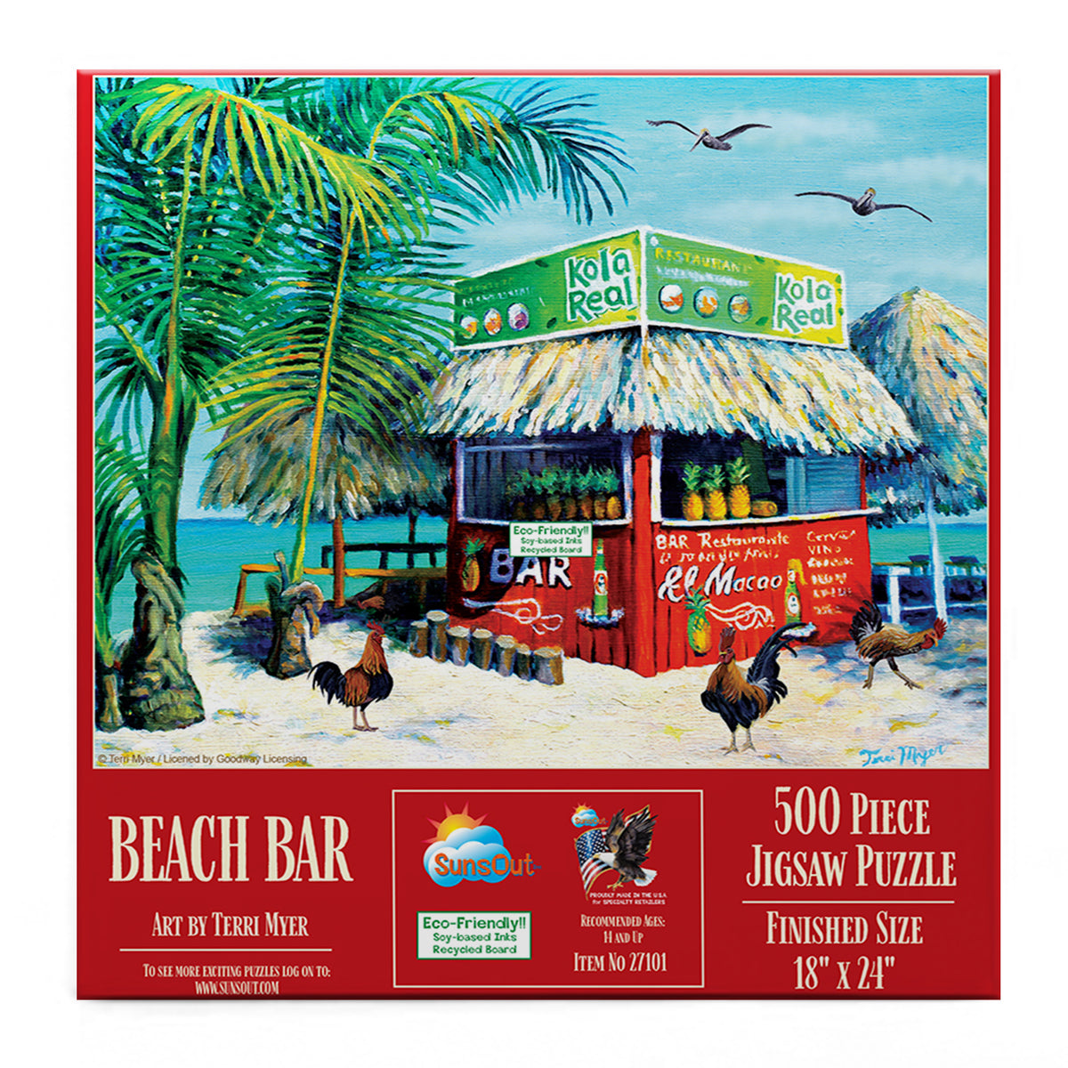 Beach Bar 500   Jigsaw Puzzle 27101