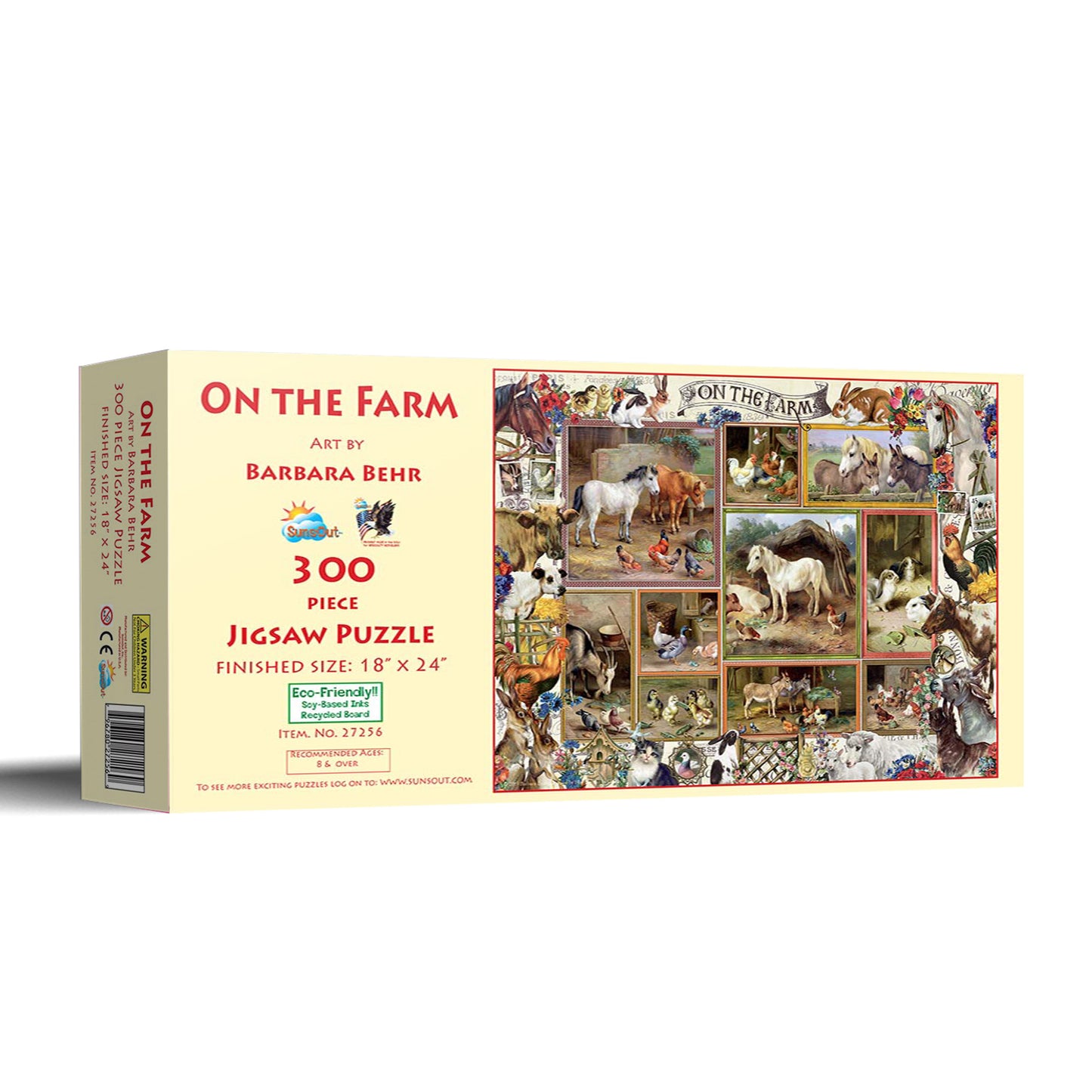 On the Farm 300 pc  Jigsaw Puzzle 27256