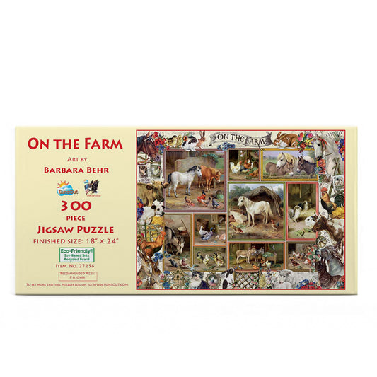 On the Farm 300 pc  Jigsaw Puzzle 27256