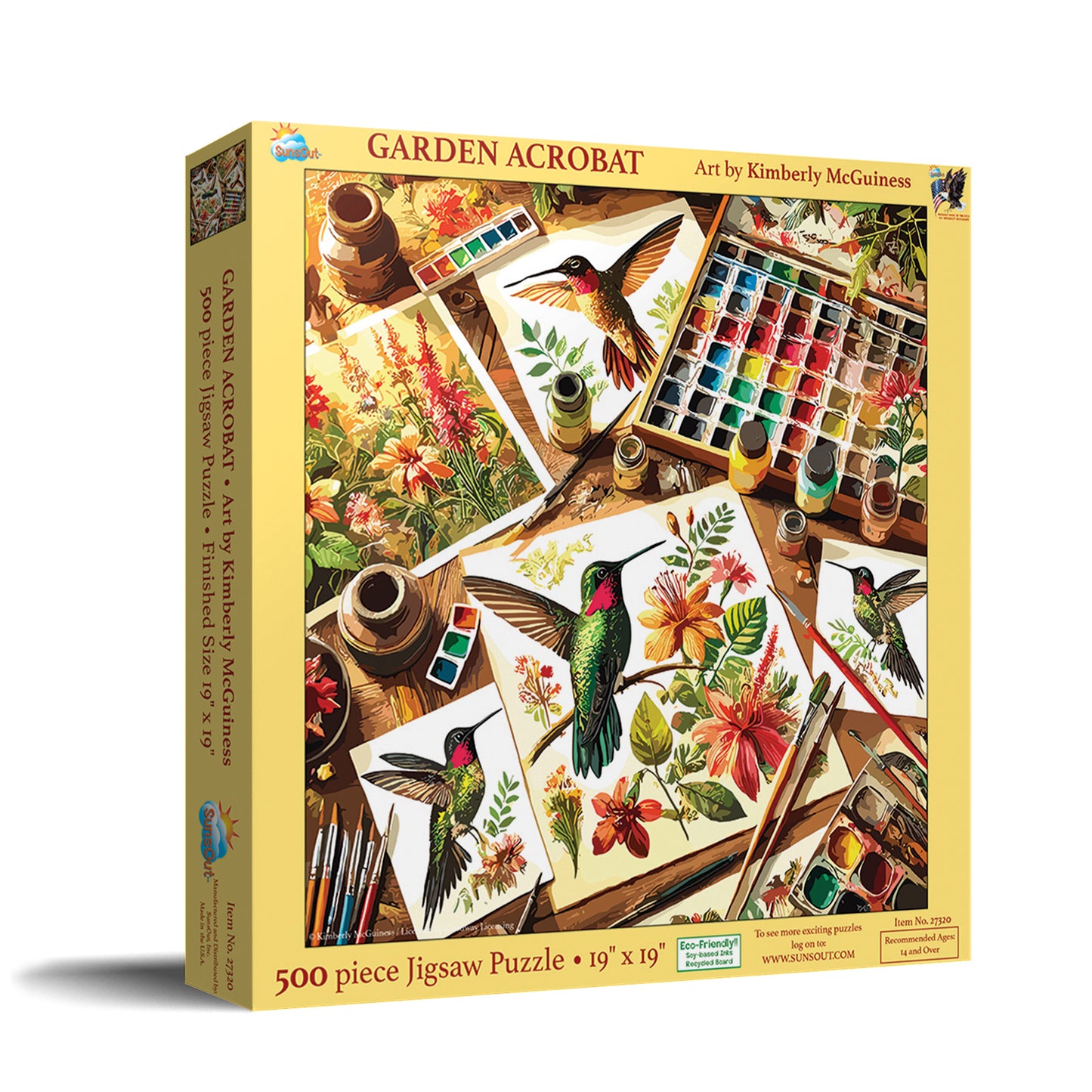 Garden Acrobat 500 pc  Jigsaw Puzzle 27320