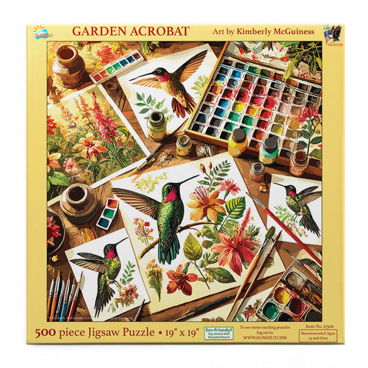 Garden Acrobat 500 pc  Jigsaw Puzzle 27320