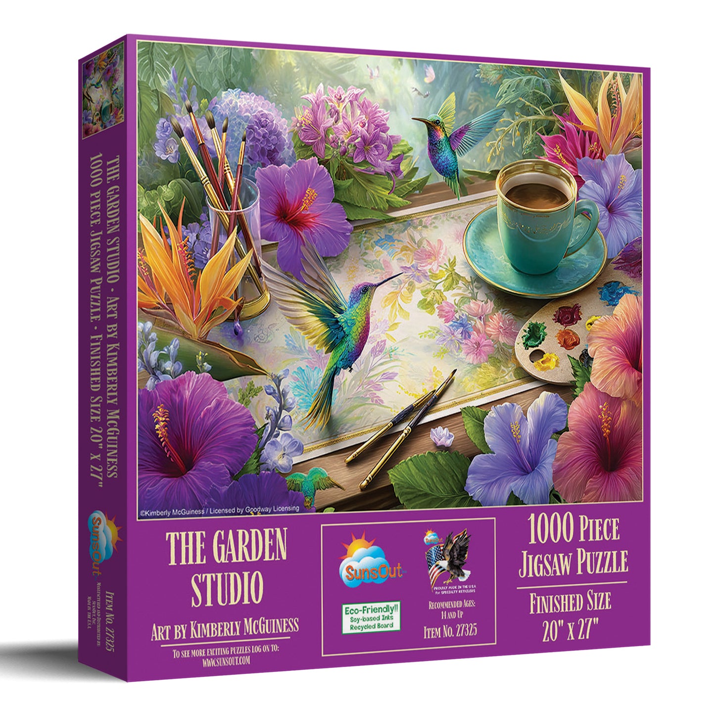 The Garden Studio 1000 pc  Jigsaw Puzzle 27325
