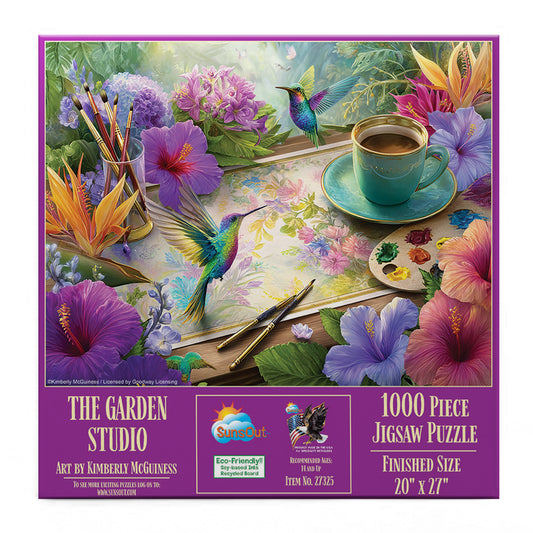 The Garden Studio 1000 pc  Jigsaw Puzzle 27325