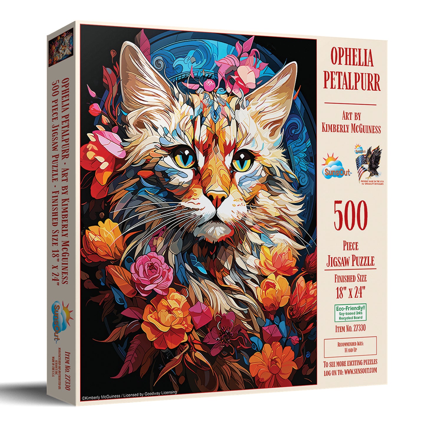 Ophelia Petalpurr 500 pc  Jigsaw Puzzle 27330