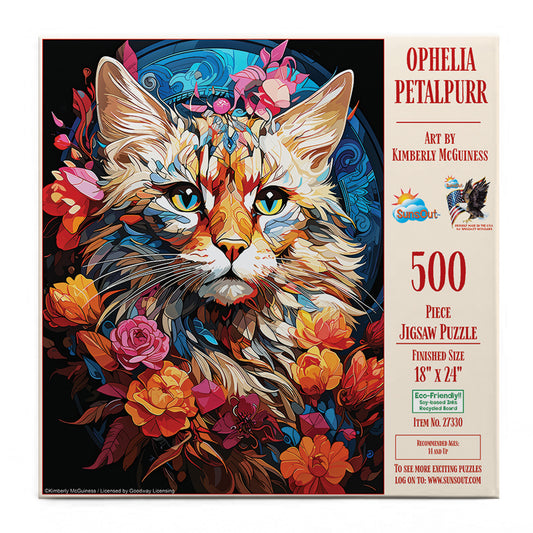Ophelia Petalpurr 500 pc  Jigsaw Puzzle 27330