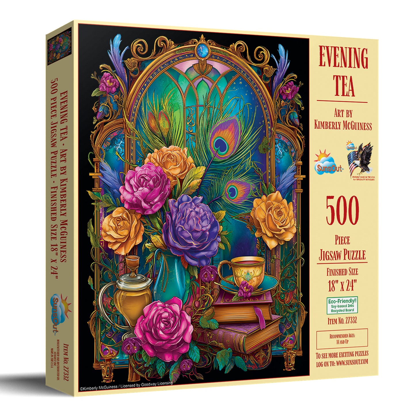 Evening Tea 500 pc  Jigsaw Puzzle 27332