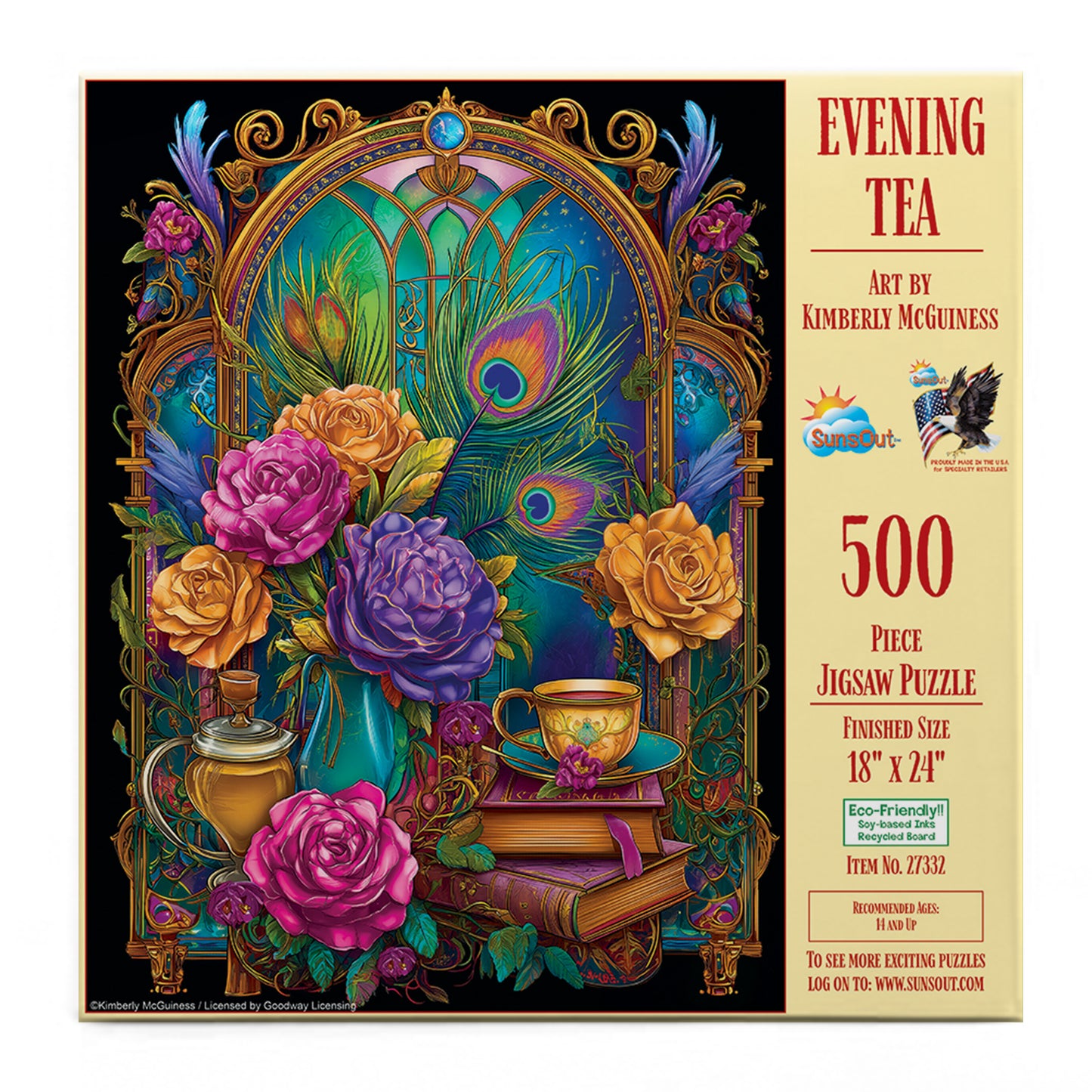 Evening Tea 500 pc  Jigsaw Puzzle 27332